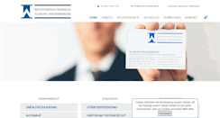 Desktop Screenshot of kanzlei-wiesenberger.de